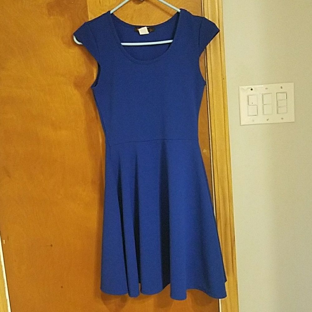(3 for $25) Myth Royal Blue Dress